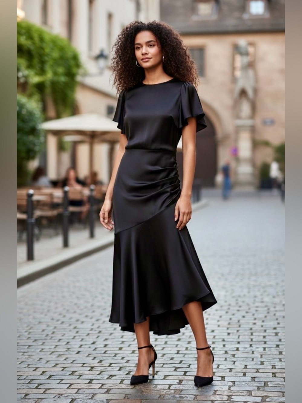 NWT Chelsea28 Asymmetric Hem Dress
